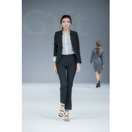 BWS088 設計修身女西裝 製造褲裝女西裝 模特走秀 真人示範   度身訂造女西裝 女西裝製造商 BWS088 設計修身女西裝 製造褲裝女西裝 模特走秀 真人示範   度身訂造女西裝 女西裝製造商